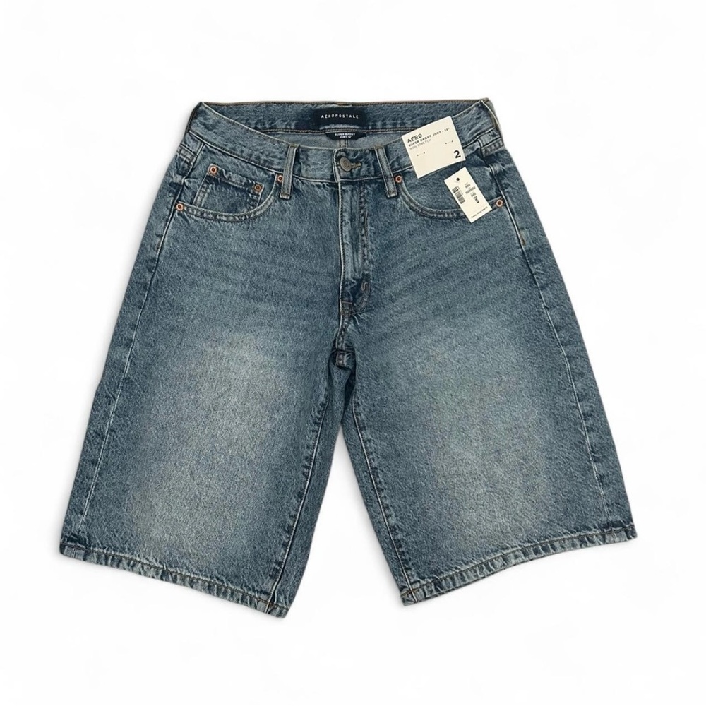 Aeropostale Blue Jean Shorts Classic Summer Style